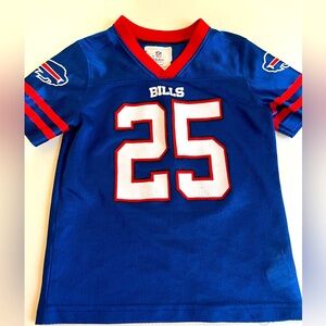 NFL Buffalo Bills Blue and Red Jersey